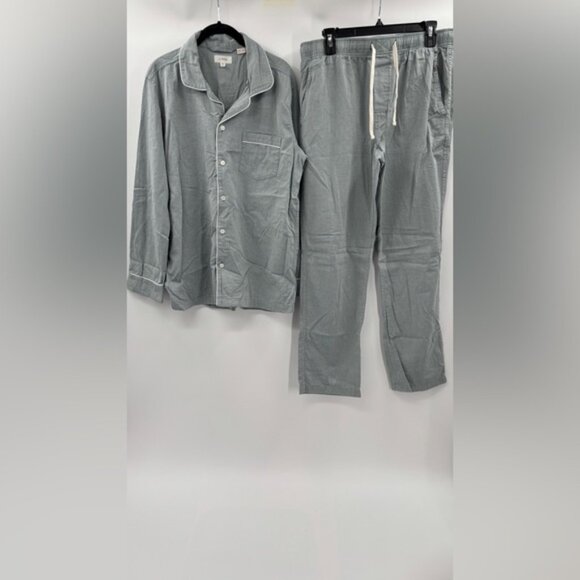 J.Crew Pajama set in cotton herringbone - Picture 5 of 8